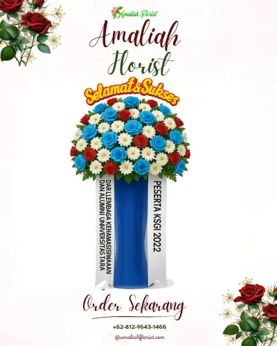 Standing Flower di Rumah Duka Santo Yusuf